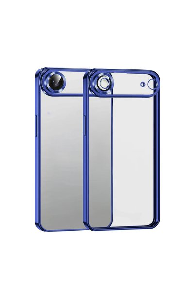 OtoTech Apple iPhone 17 Air Razer عدسة سيليكون - أزرق داكن