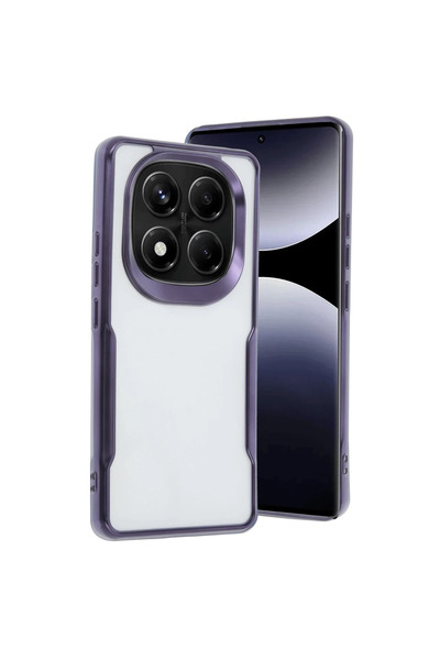 FMA Xiaomi Redmi Note 14 Pro Plus Case Boyi Silicone Cover - Deep Purple