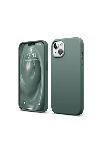 FMA Apple iPhone 14 Case First Silicone - Dark Green