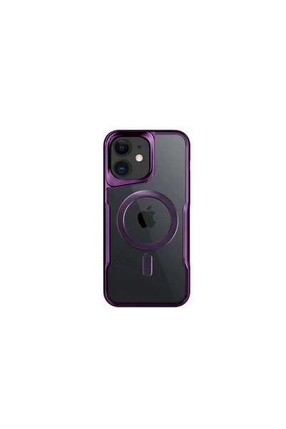 OtoTech غطاء سيليكون ماجسيف لـ Apple iPhone 12 من Boyi - بنفسجي غامق
