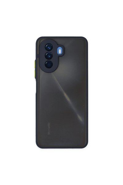 OtoTech غطاء حماية سيليكون مونتريال لهاتف هواوي نوفا Y70 - أزرق داكن