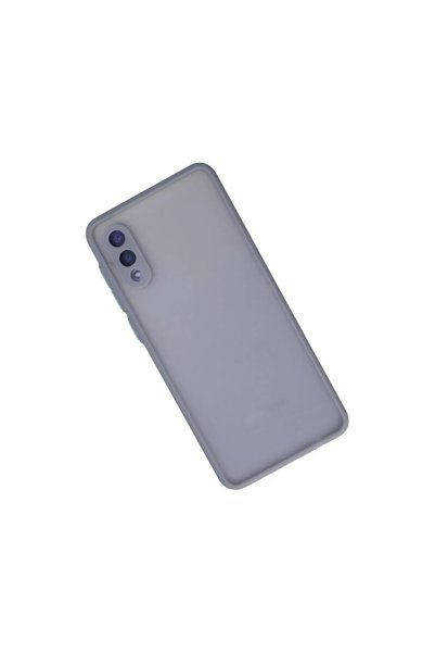 Generic Brand Samsung Galaxy A02 Case Montreal Silicone Cover - Gray