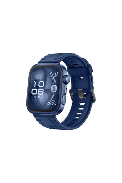 Genel Markalar Huawei Fit 4 Nova Silikon Kordon - Lacivert