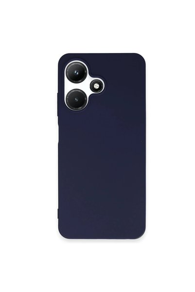 OtoTech حافظة انفينيكس هوت 30i من السيليكون الأول - أزرق داكن
