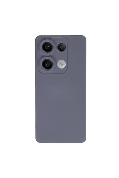 FMA Xiaomi Redmi Note 13 Pro 4g Case Nano Inside Velvet Silicone - Grey