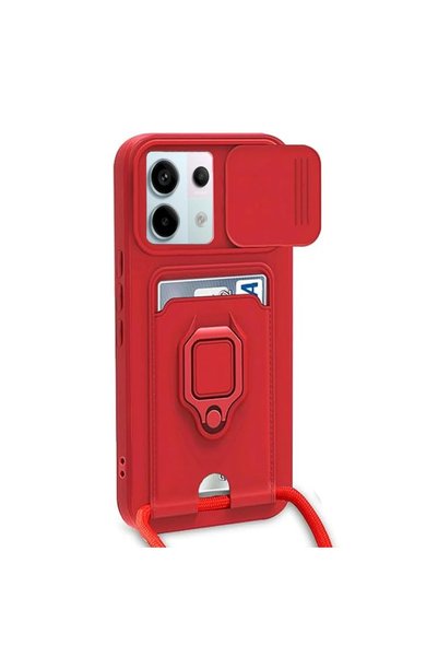 FMA Xiaomi Redmi Note 13 Pro 5g Case Zuma with Business Card and Ring Silicon...