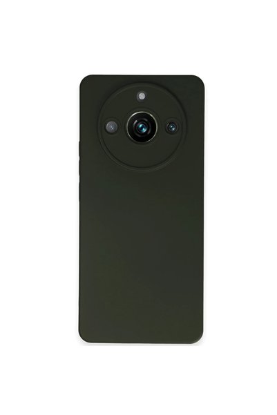 FMA Realme 11 Pro Case Nano Inside Velvet Silicone - Dark Green