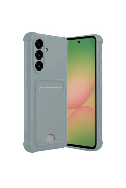 OtoTech Samsung Galaxy A56 Case Kelvin Silicone with Business Card - Light Green