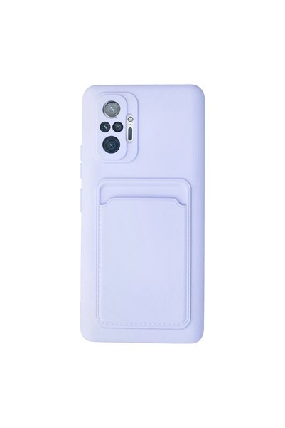 Generic Brand حافظة هاتف Xiaomi Redmi Note 10 Pro مصنوعة من السيليكون مع بطاق...