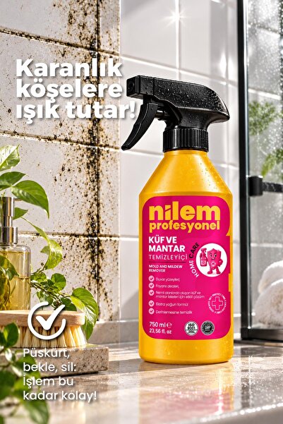 Nilem Profesyonel Küf ve Mantar Temizleyici 750 ml