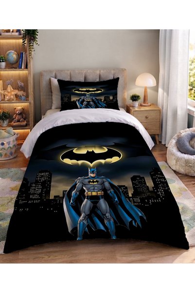 Şen Dekorasyon Batman Çocuk Nevresim Takımı