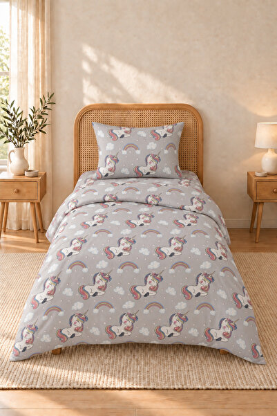Boreas Home Σετ Παπλωματοθήκη Unicorn Ranforce
