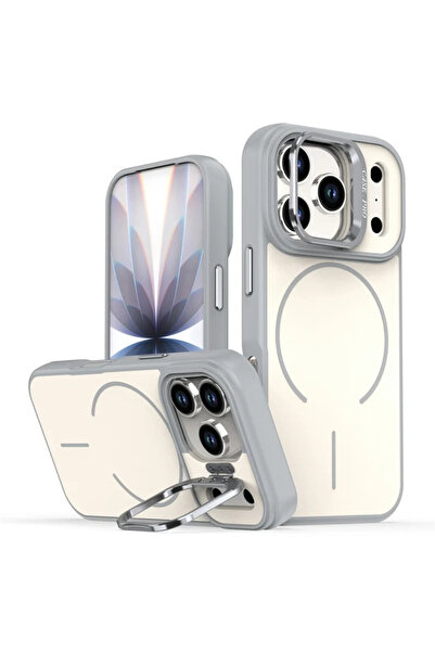Rivor Apple iPhone 17 Pro Max & iPhone 18 Pro Max Uyumlu Kılıf Kamera Standlı...