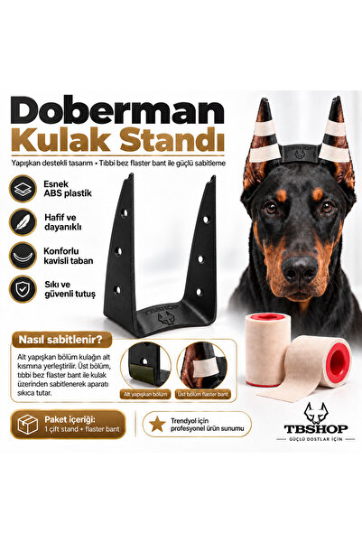 Petshop Doberman Kulak Destekleyici Dikleştirici Aparat 2-8 Ay