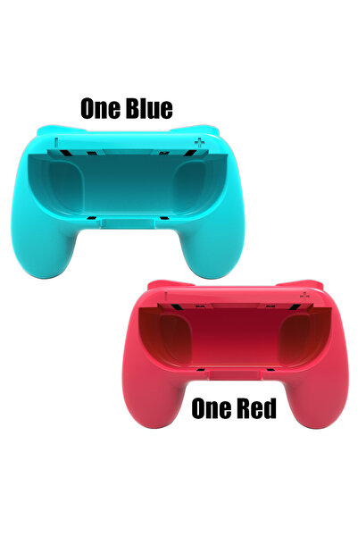 Choice Blue Red GAMINJA 2Psc Wear Resistant Handle Controller For Nintendo Sw...