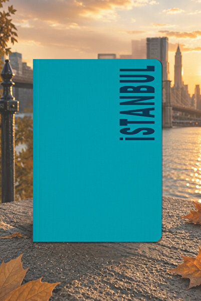 Le Color City Collection Hardcover Linen Notebook Lined Istanbul 15X21 cm