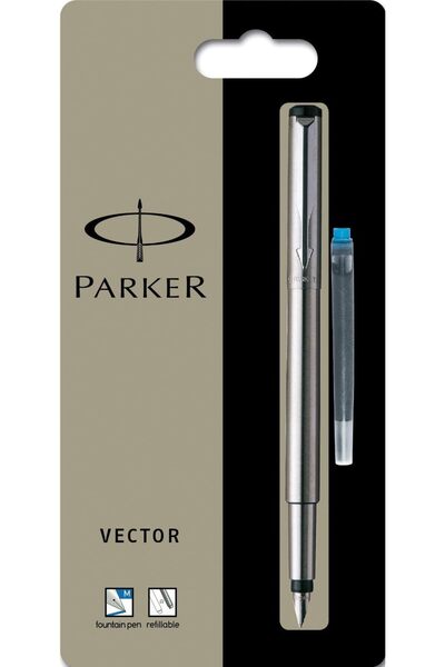 Parker قلم حبر فيكتور المعدني بالكامل