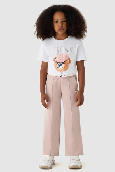 Guess Kız Çocuk Pembe Eşofman Altı