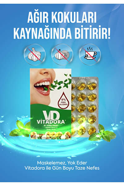 Vitadora Ağız Bakım Tableti