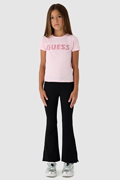 Guess Kız Çocuk Pembe Tshirt
