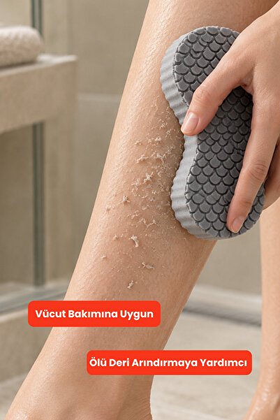 BEYZANA Banyo Vücut Duş Süngeri Sihirli Vücut Ölü Deri Sökücü Vücut Masaj Peeling Fırçası Süngeri