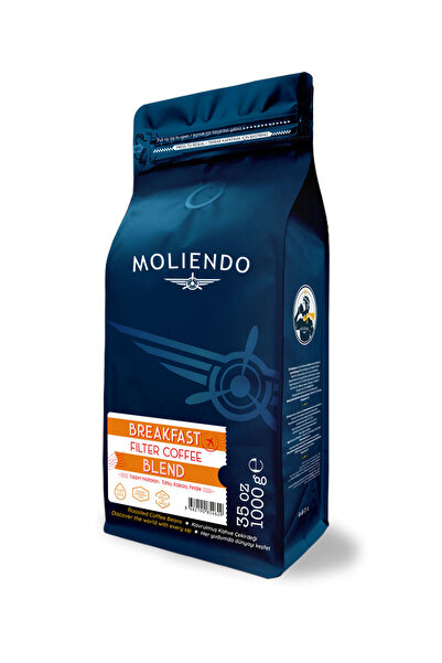 Moliendo Finest Coffee Breakfast Blend Filtre Kahve 1000 g