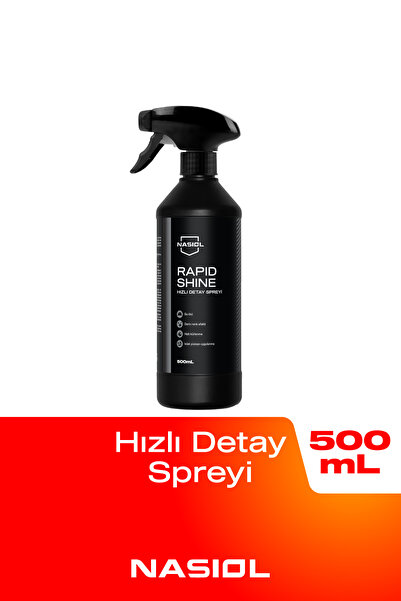 Nasiol Rapidshine Araç Detay Spreyi-Hızlı Cila Etkisi-Derin Renk-Showroom Par...
