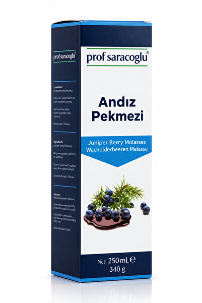prof saracoğlu %100 Andız Pekmezi 340 G | Doğal Ardıç Pekmezi