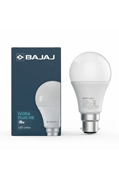 Bajaj 91402 Ivora Plus Hb LED Lamp 9w Cdl E27 Lamp