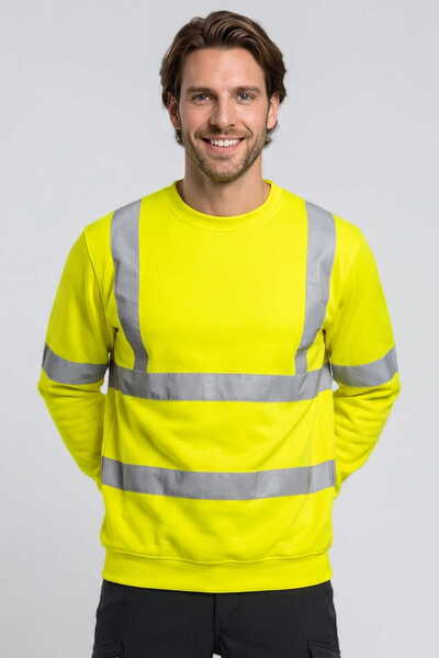 İŞMONT Hi-Vis Reflektörlü Sweatshirt