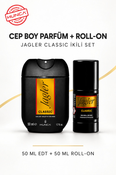 Jagler Classic Cep Parfüm 50ml + Roll-on 50ml