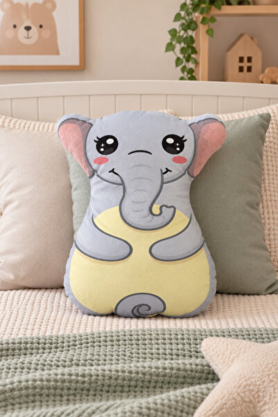 DEKOMOD Double-Sided Printed Filled Cute Character Soft Sleeping Companion Pi...
