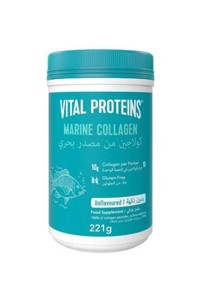 Vital Proteins بروتين الكولاجين البحري الحيوي بدون نكهة 221 جرام