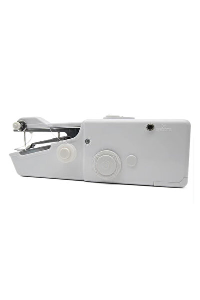 OEM Mini Masina de cusut portabila Plastic/Metal pe Baterii Alba