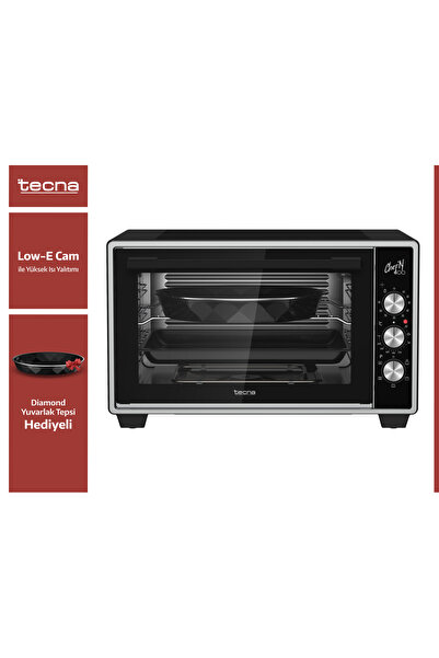 Tecna MF 4010 S 40 Lt Turbo Fanlı 6 Fonksiyon Mini Fırın