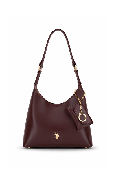 U.S. Polo Assn. Burgundy Women's Shoulder Bag Us26612