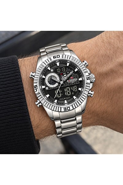 Naviforce Nf9093 Dijital Anolog Erkek Kol Saati
