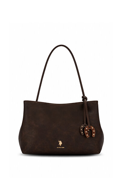 U.S. Polo Assn. Brown Women's Shoulder Bag Us26624