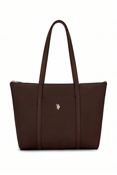 U.S. Polo Assn. Brown Women's Shoulder Bag Us26665