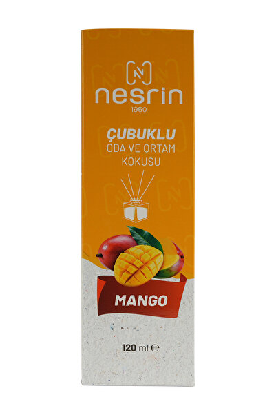 NESRİN KOLONYALARI NESRİN 120 ml Oda ve Ortam Kokusu Mango Çubuklu Oda Kokusu...