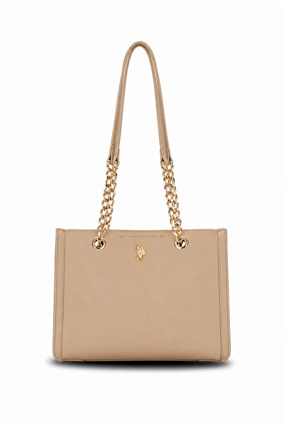 U.S. Polo Assn. Geantă de umăr pentru femei K.Beige Us26597