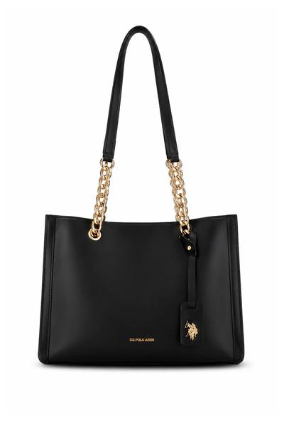 U.S. Polo Assn. Black Women's Shoulder Bag Us26610