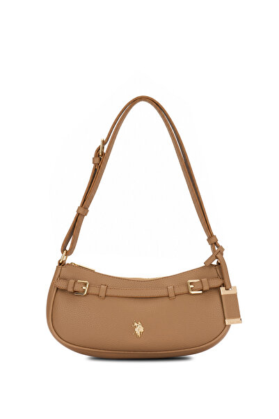 U.S. Polo Assn. K.Beige Women's Shoulder Bag Us26544