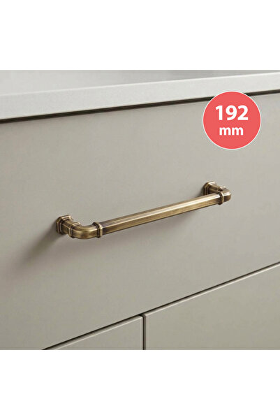 EYM Λαβή επίπλου Doğanlar Gusto 192 mm Olifka Antique Yellow