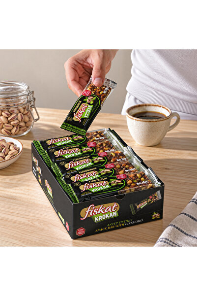 Fiskobirlik FİSKOBİRLİK ANTEP FISTIKLI KROKAN 30G X 25 ADET