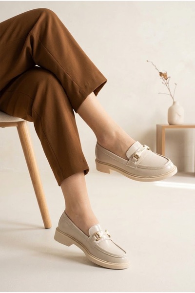 MERVESTORE Tokalı Loafer Ayakkabı