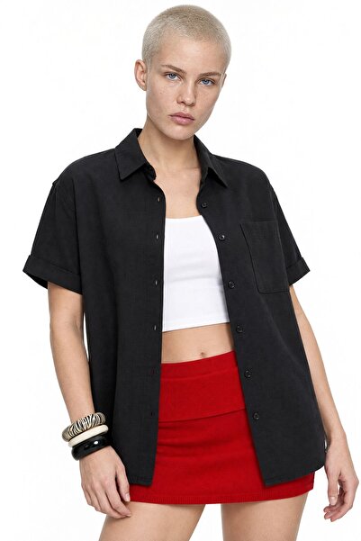 Hiccup Mixray Short Sleeve Shirt with Pockets