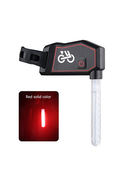 Choice F110118-01 Photon Drop Bike Light MTB Bike Colorful Red Warning Tail L...