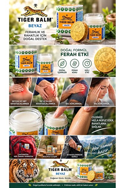 Tiger Balm 20 gr Beyaz 2 Adet