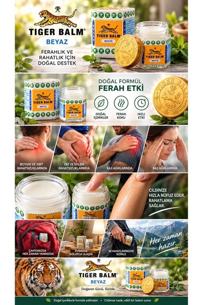 Genel Markalar 1 x30 gr Beyaz Tiger Balm